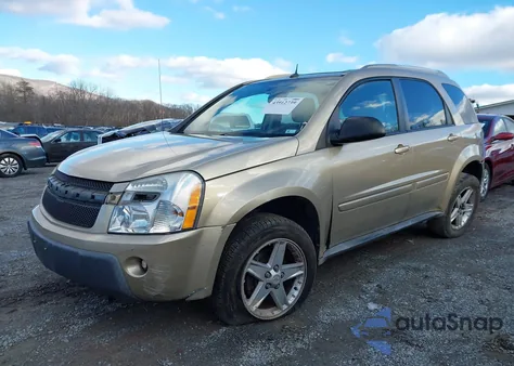 2005 Chevrolet Equinox Lt z USA, uszkodzony, nr VIN 2CNDL63F356205334
